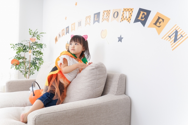 ハロウィン飾り付け