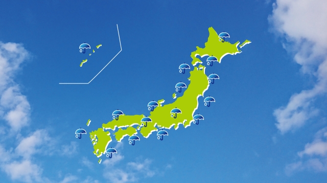 雨の予報