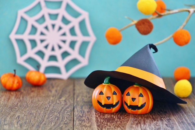 ハロウィン飾り付け