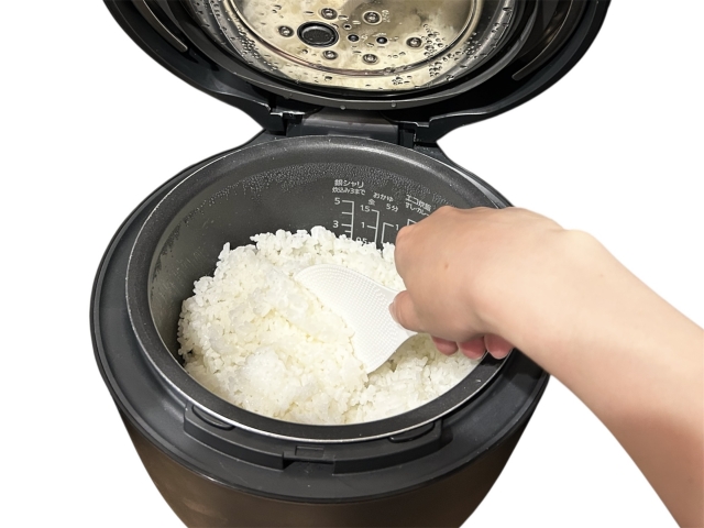 炊いた後