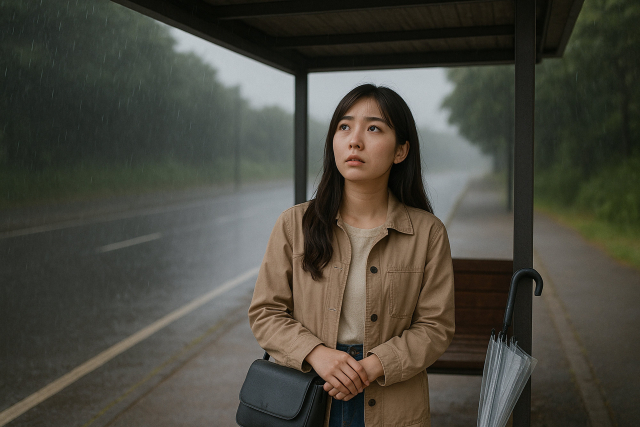 強い雨