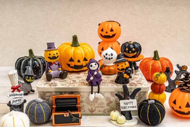 ハロウィン飾り付け