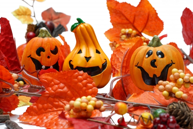 ハロウィン飾り付け