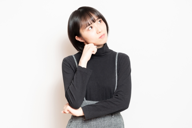 悩む