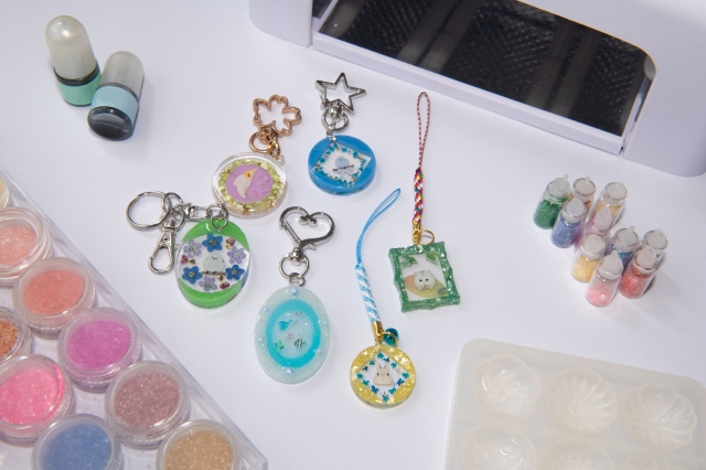 レジン作品