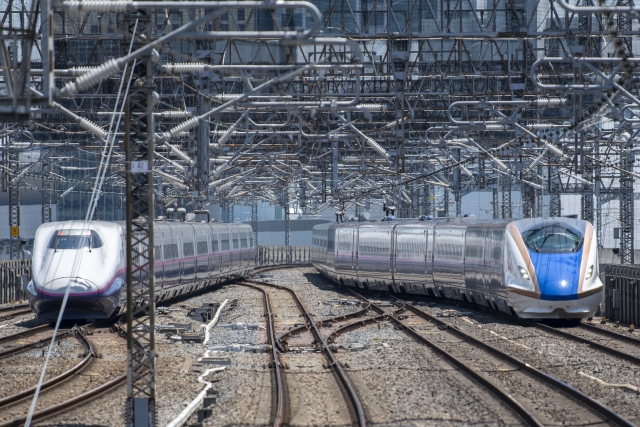 電車の上り下り