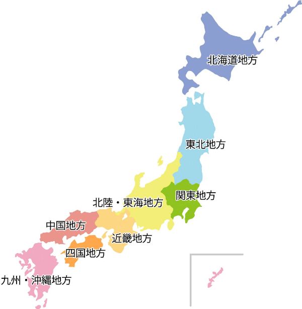 日本地図