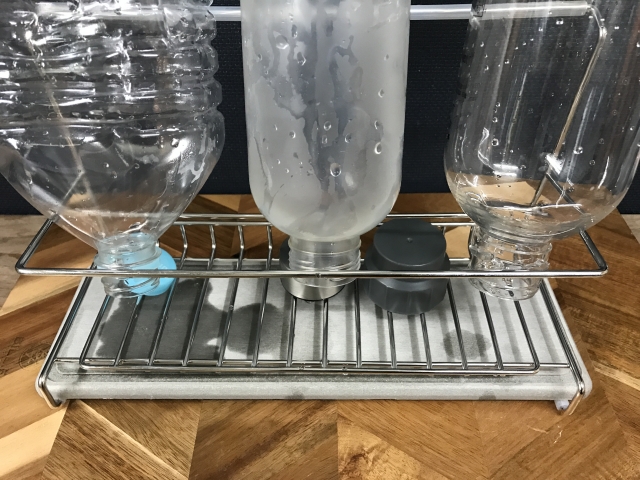 ペットボトルの洗浄