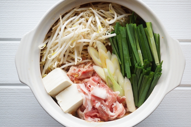 鍋料理に青ネギ