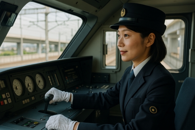女性運転士
